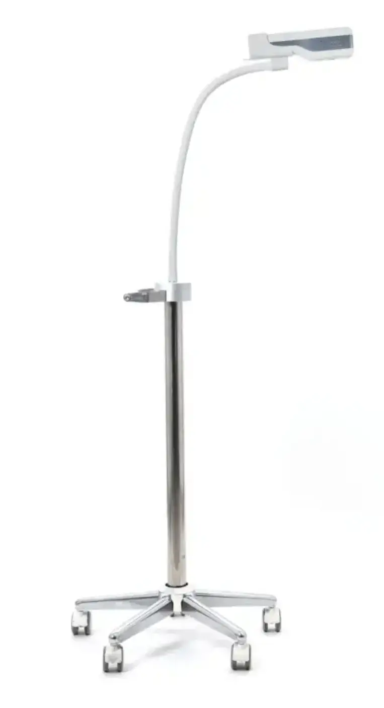 Wagen zur Unterstützung des Hellovein Lite 2.0 Venenfinders bei der klinischen Anwendung.