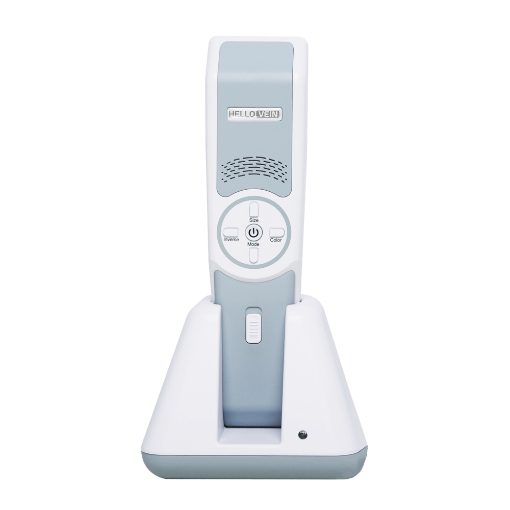 Vista frontal del dispositivo principal Hellovein Max 3.0 mostrando su diseño.