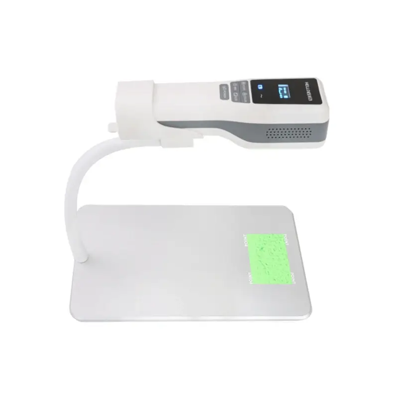 A HelloVein Lite2.0 with a stable stand positioned.