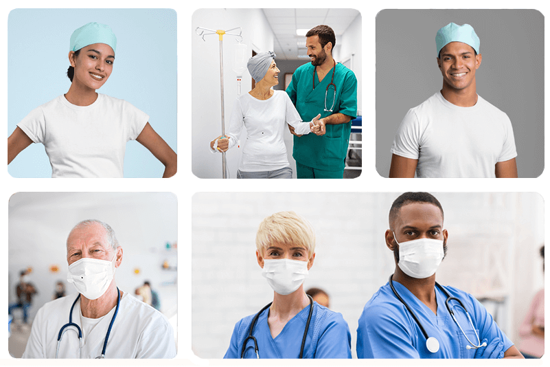 Foto de los profesionales sanitarios de Hellovein representando al equipo en la página Quiénes somos.