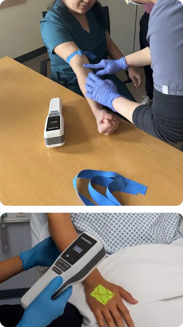Hellovein Lite 2.0 Arm- und Handrückenvenenbildgebung