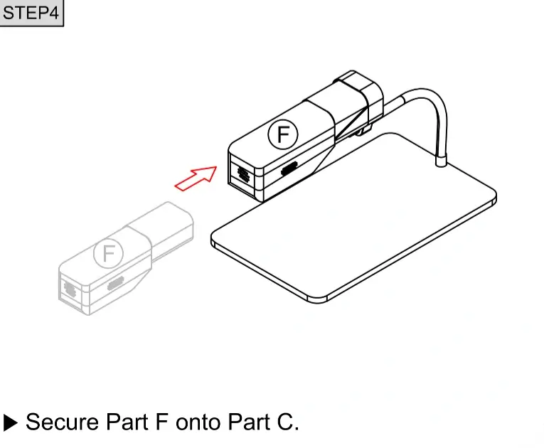 Step 4: Secure the final component