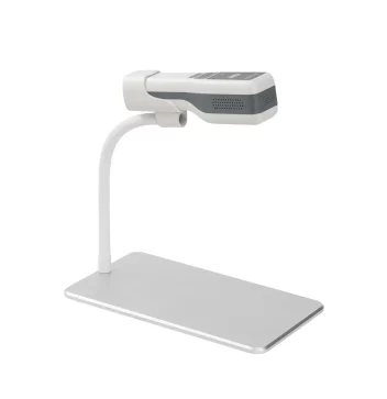 A HelloVein Lite2.0 with a horizontal stand resting.